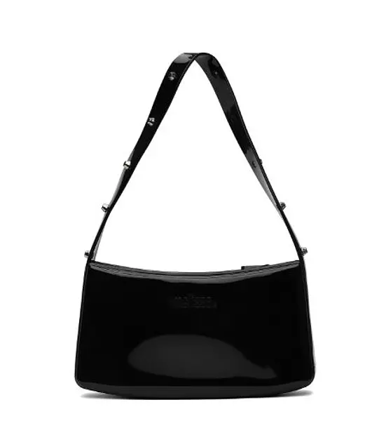 Melissa Black Baguet Bag